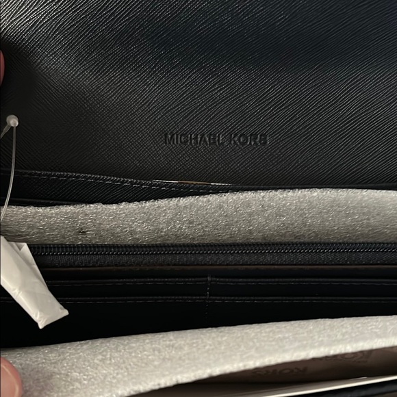 Elegant Black and Blue Paisley Women's Clutch - Picture 5 of 5